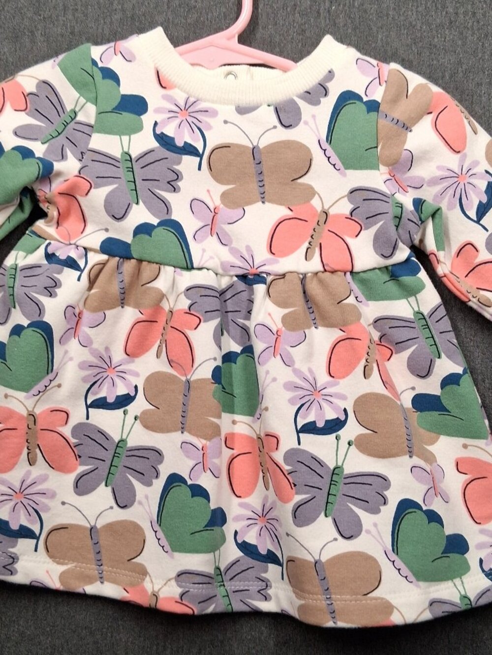 Infant dress, Cotton on Baby, size 0-3 months, multicolored,  new